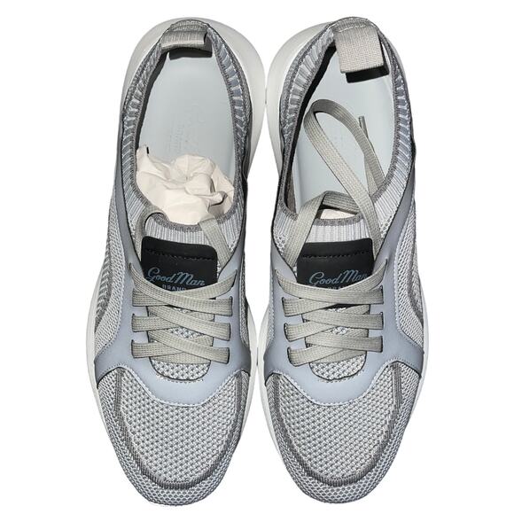 Good Man Shoes GMT Knit Trainer - Grey - Made Italy - Men Size 8 - $298 main image 9